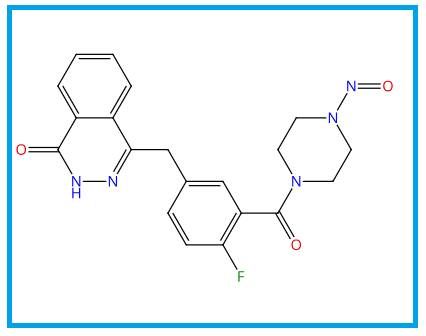 4-(4-Fluoro-3-[4-Nitrosopiperazine-1-carbonyl)benzyl)phthalazine-1(2H)-one